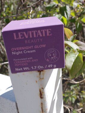New Leviitate  In The Box OverNight Cream Glow Made In Turkey